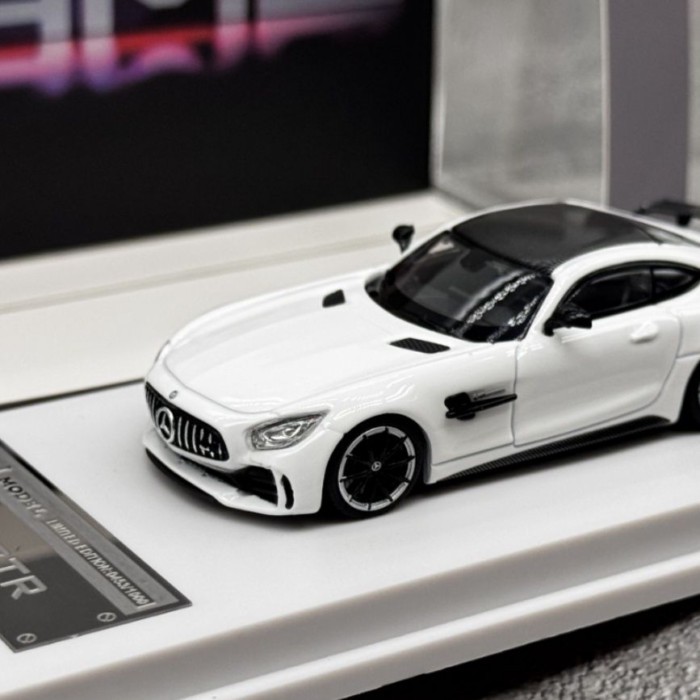 MJ 1/64 Benz AMG GTR/AMG Hard Top Alloy Sports Car Model Out of Print Car Model