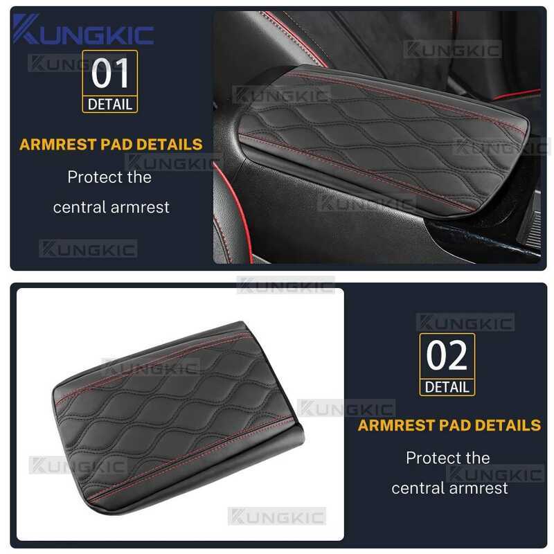 ▥ Car Box Cover For Hyundai Tucson Nx4 2025 2026-Up Central Control Armrest Container Pad Auto