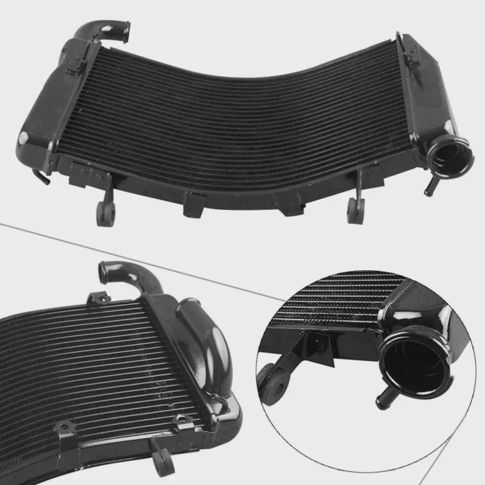 CNC Aluminium Motorcycle Cooler Radiator For DUCATI 749 749S 749R 999 999S 999R 2005 2006 05 06 Bla