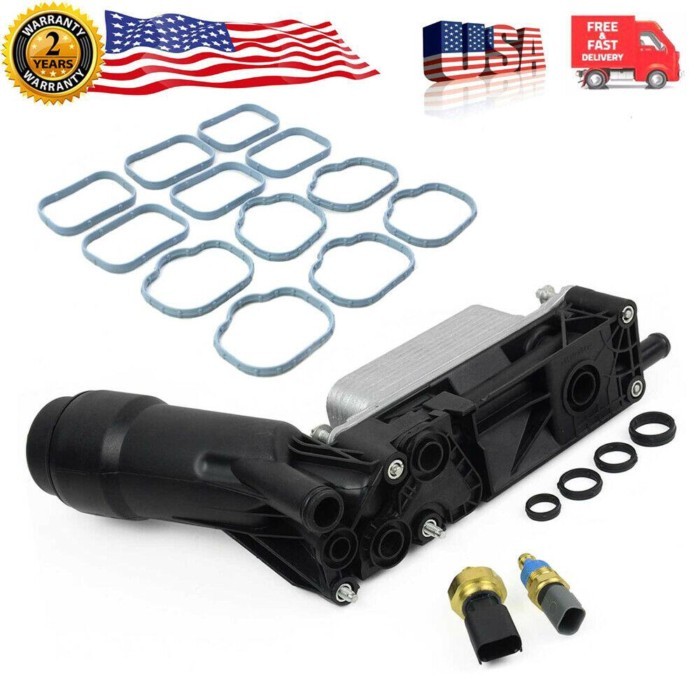 AP01 Oil Cooler Filter Housing Assembly for Dodge Charger Chrysler Jeep Wrangler 2011-2013 3.6L V6