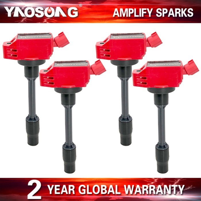 4x strengthen Ignition Coil For LEXUS LS500 LX600 TOYOTA SEQUOIA TUNDRA 3.5T 3.4T V6 UF849 90919022