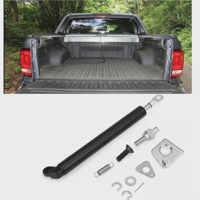 Amarok V6 Rear Tailgate Strut Shock Gas Slow Down Lifts For Vw Amarok V6 2010-2020 Support Rod Lift