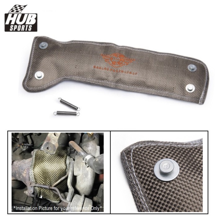 EPMAN Titanium Turbo Blanket Heat Shield For TD05H VF22 VF34/ VF36/ VF37/ VF38/ VF42 Turbocharger H