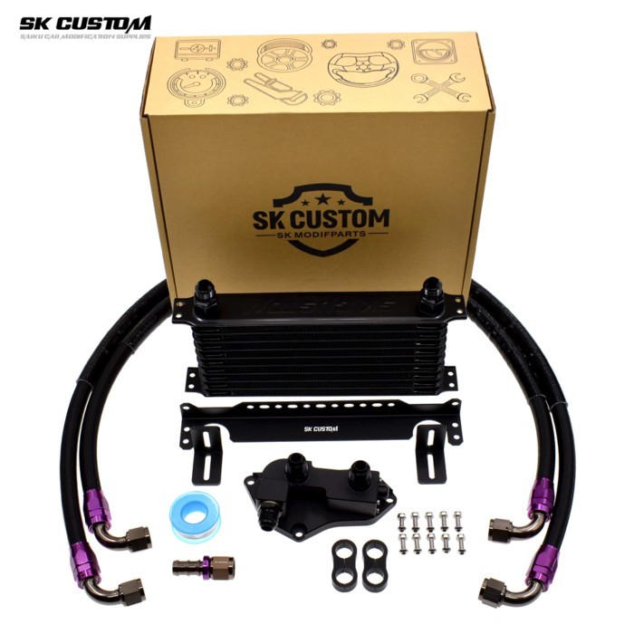 SK CUSTOM Engine Oil Cooling Kit 80-90 Degrees for BMW N20 N26 N51 N52 N53 N54 N55 Car Thermostat E