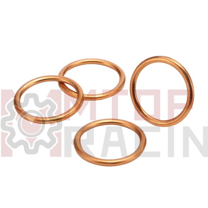 18291-MM5-860 Exhaust Tube Pipe Gasket Set for Honda NT650 NTV600 NTV650 NV400 NV600 NV750 NX250 VF