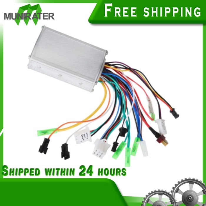 36V 350W Electric Bicycle Brushless DC Motor Speed Controller Replacement for Electric Bicycle E-Bi