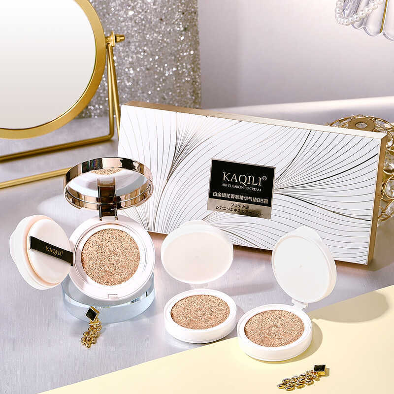 Kaqili Platinum Flower Essence Essence Cushion Cream Long-Lasting Non-Take-Off Non-Stick Powder Cush