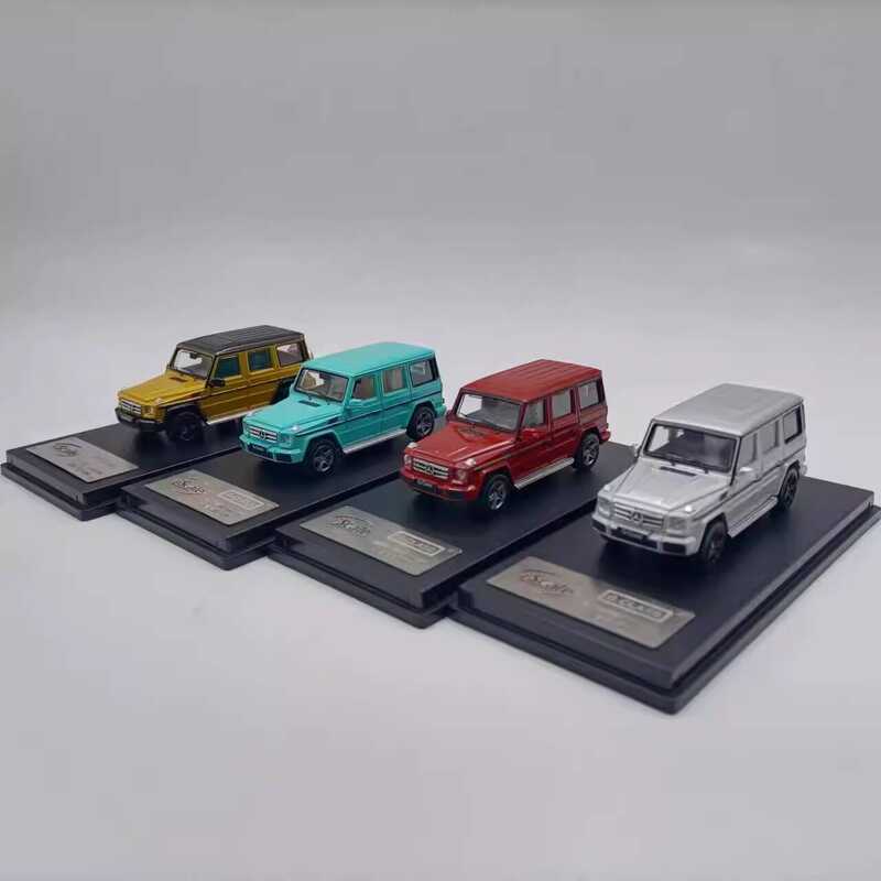 1: 64 Benz G-CLASS รถออฟโรด Big G ยี่ห้อใหม่จําลองรถรุ่นคลาสสิกคอลเลกชันเครื่องประดับ