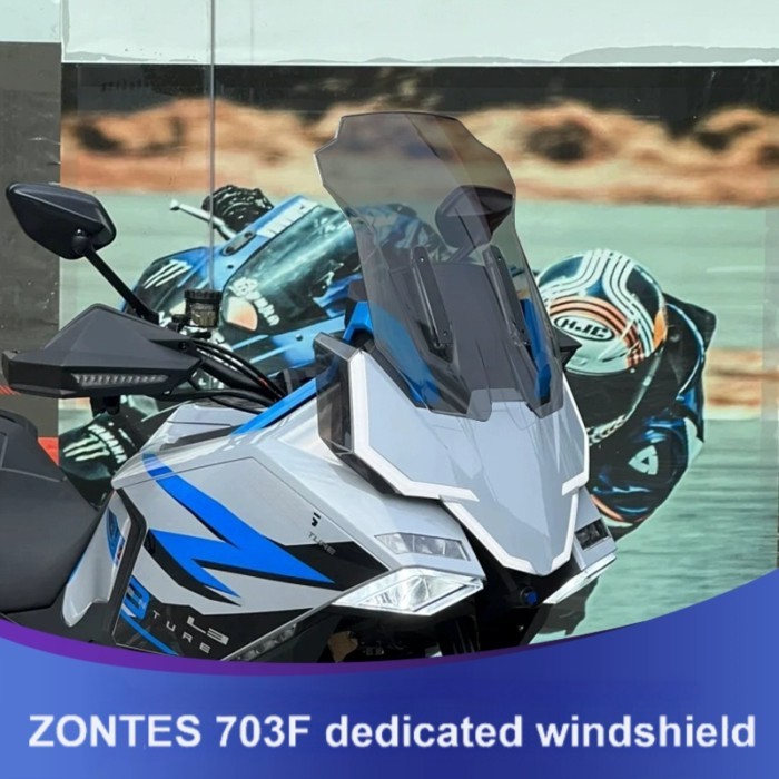 For ZONTES 703F 703 F 703-F Motorcycle modified windshield front windscreen chest protector windpro