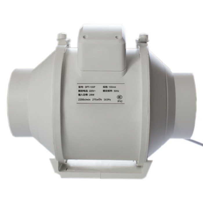 110V/220V EC Motor Silent 4/6/8" Inch Inline Duct Fan With Speed Controller inline fan