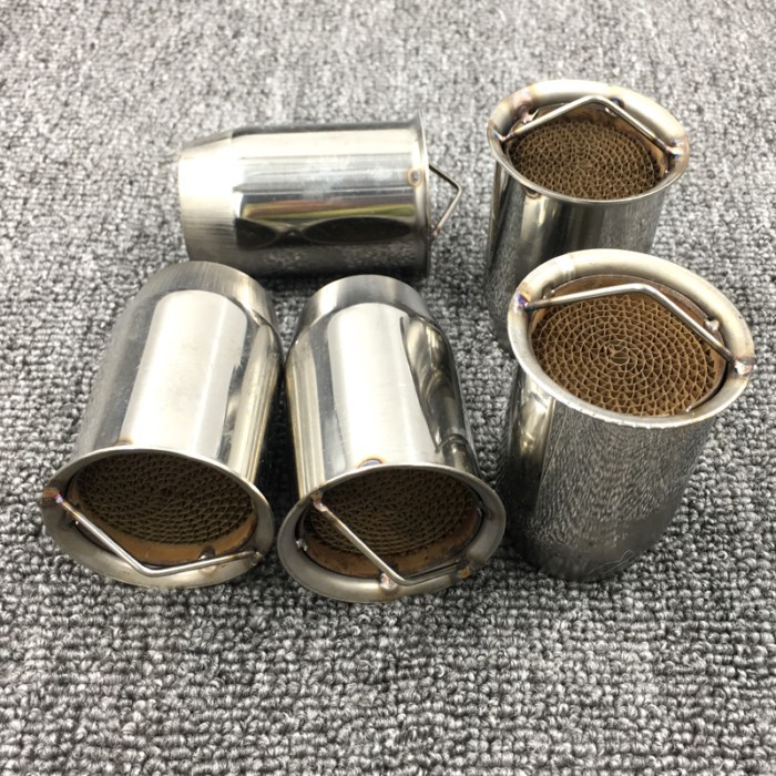 S1000RR Z750 R6 MT-07 TMAX 530 R3 Motorcycle 51 61mm Exhaust Muffler DB Killer Silencer Catalytic F