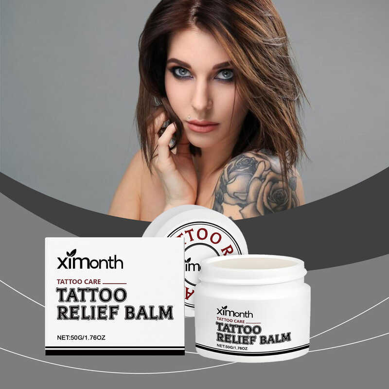 XIMONTH Tattoo Care Cream ช่วยให้รอยสัก Beautiful Moisturizing Care Soft Skin Tattoo Care Cream
