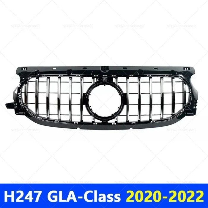 for 2020-2022 H247 GLA-Class Mercedes Benz GLA180 GLA200 GLA250  GLA45 AMG GT Style Upper Bumper Ho