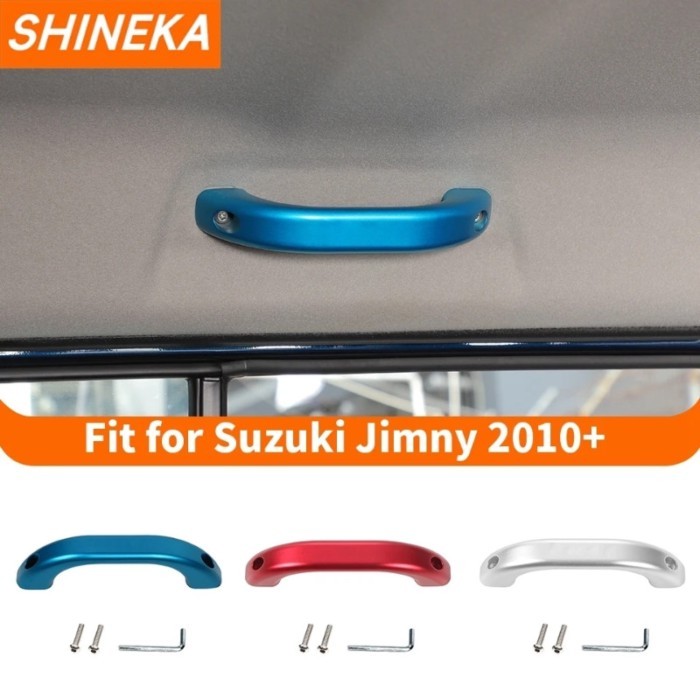SHINEKA Car Top Roof Grab Handle Armrests Accessories for Suzuki Jimny 2010 2011 2012 2013 2014 201