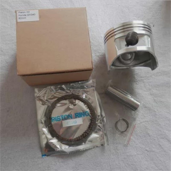 82MM PISTON KIT FITS HONDA GX340 337CC 11HP 4 CYCLE MOTOR CYLINDER 4KW EM4500 EC5000 GENERATOR RING