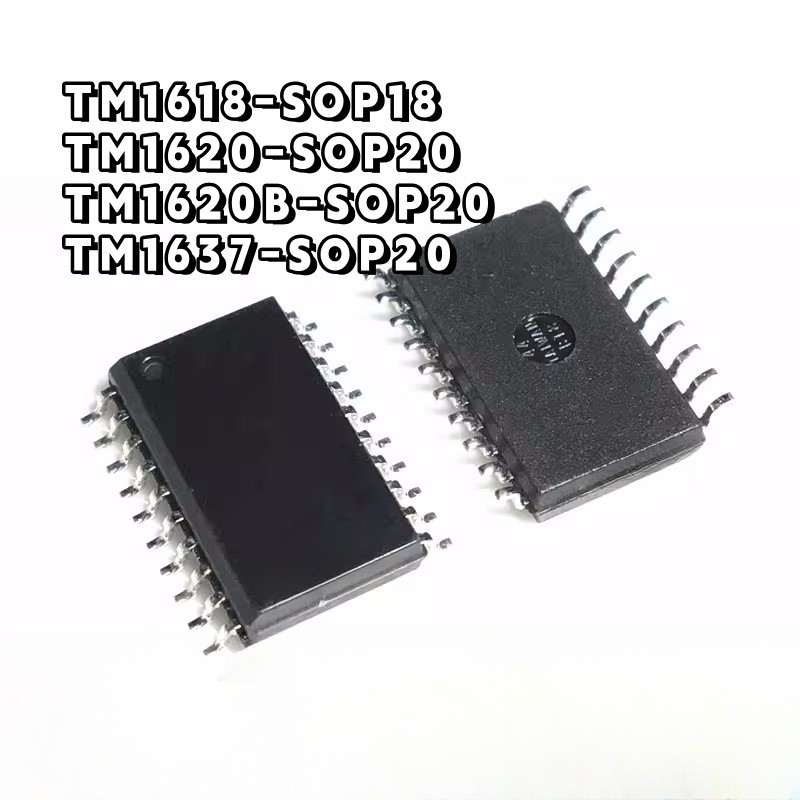 ต้นฉบับใหม่เอี่ยม TM1637 TM1618 TM1620 TM1620B Patch SOP18 SOP20