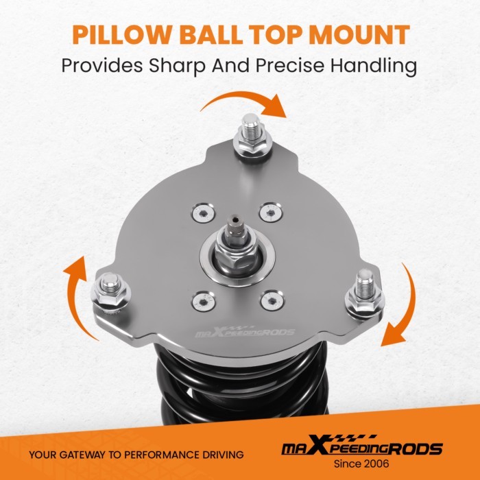 4 Click Damper Coilover Suspension Kit For Chevy Impala 2000-11 Lacrosse 05-09 Shock Spring Strut