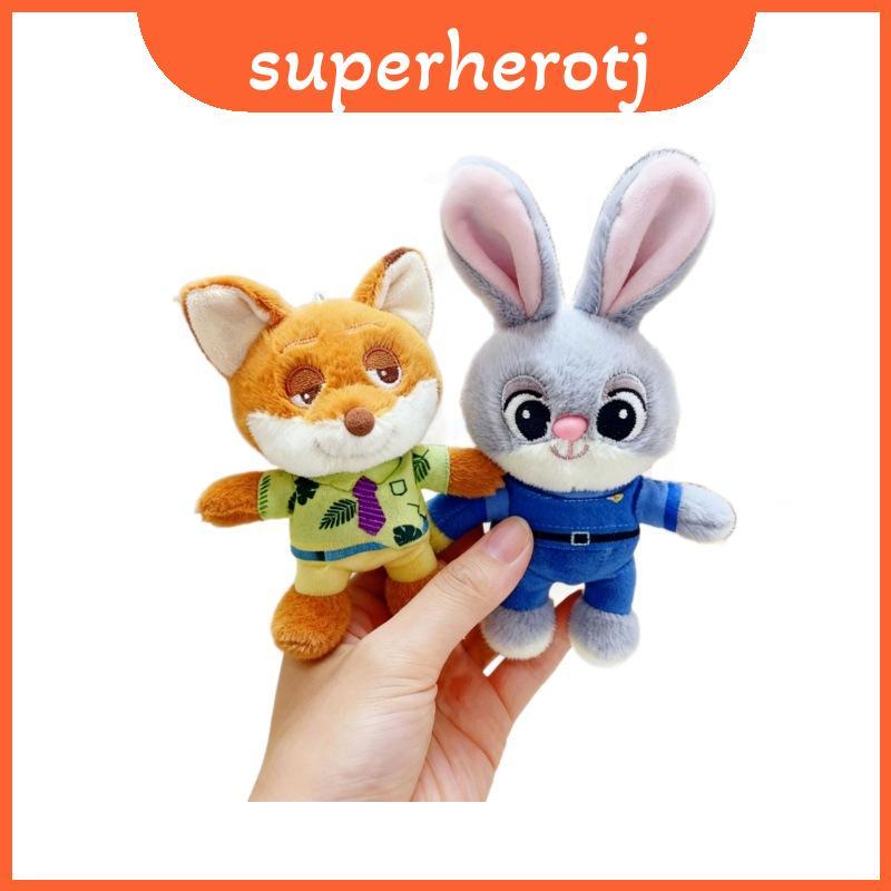 น่ารัก Judy Nick Sloth Sloth และ Benjamin Plush Kids สําหรับพวงกุญแจ