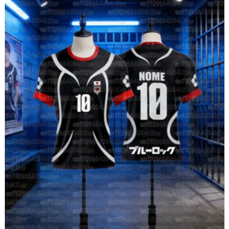 Blue Lock Sae Itoshi เสื้อฟุตบอลสำหรับผู้ชายและผู้หญิง ระบายอากาศดี ดูดซับเหงื่อได้ดี