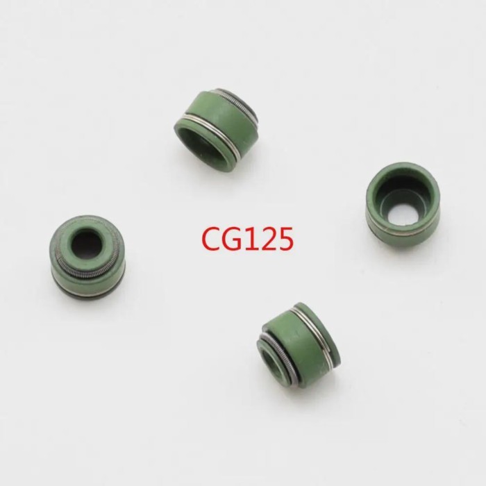 4 pcs Engine Valve seal For HONDA CBT GS125 CG125 GY6 125 Motorcycle GY6 engine scooter Repair tool
