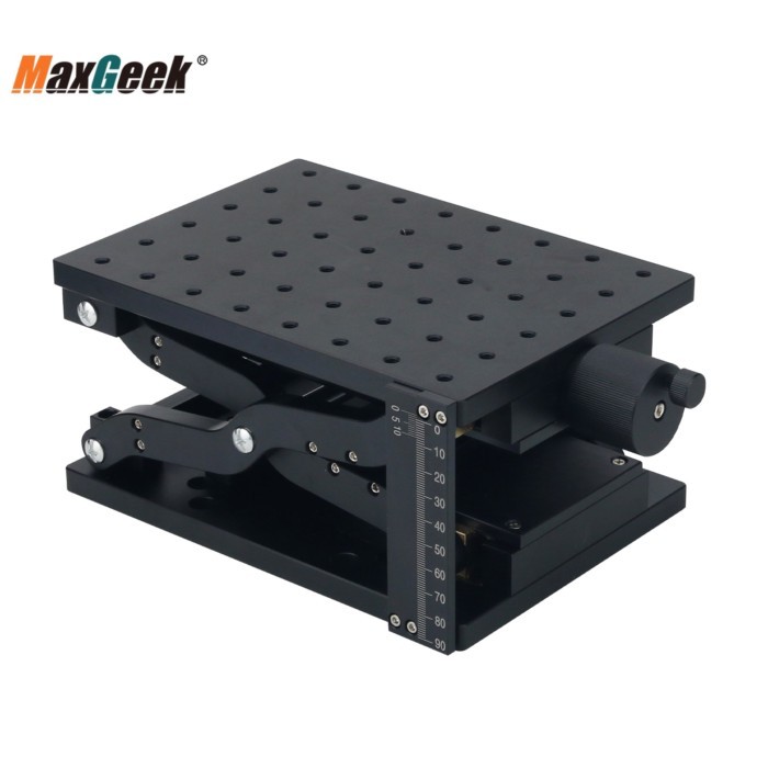 Maxgeek HYHTZ210 8.3 x 5.9" Z Axis Laboratory Jack Precision Lab Jack Laboratory Scissor Jack with