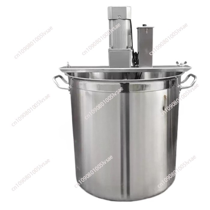 Automatic Hot Pot Frying Machine Small Mixer Jam Boiling Sauce Machine Chili Sauce Deep Frying Fill