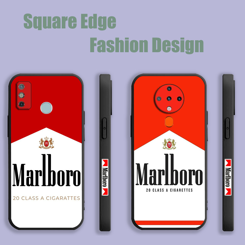 SAMSUNG สําหรับSamsung Galaxy A24 A54 A04 A04s A25 A14 A34 A05 A05S Malboroโลโก้รูปแบบJGL76 เคสโทรศั