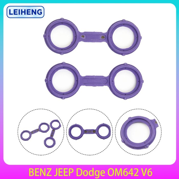 OM642 V6 Engine Oil Cooler Seal Set For Mercedes Benz Dodge Jeep 3.0L 3.0 L T Diesel E320 E350 GL35