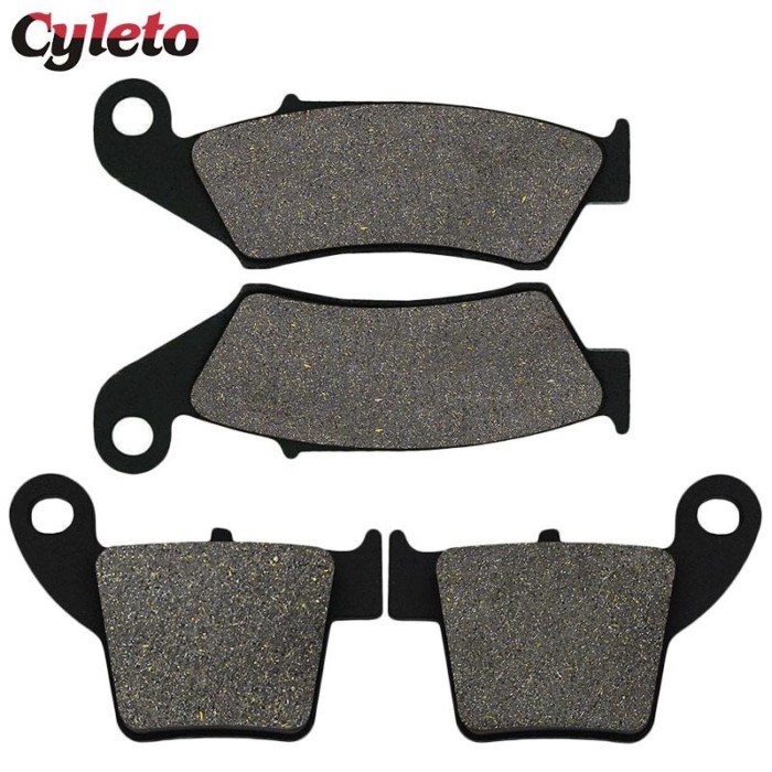 Motorcycle Front & Rear Brake Pads for Honda CR125 CR125R CR250 CR250R CRF250R CRF 250R CRF250 CRF2