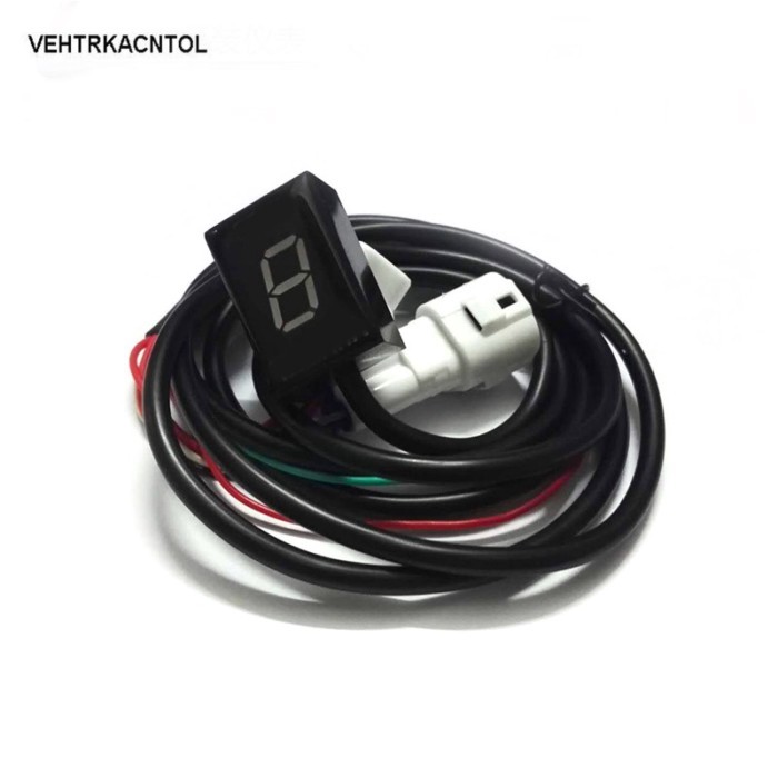 VEHTRKACNTOL Plug Mount 1-6 Speed Gear Indicator For Yamaha XJ6 FZ6 FZ8 R1 R6 FZ400 FZS XJR400 FZ1