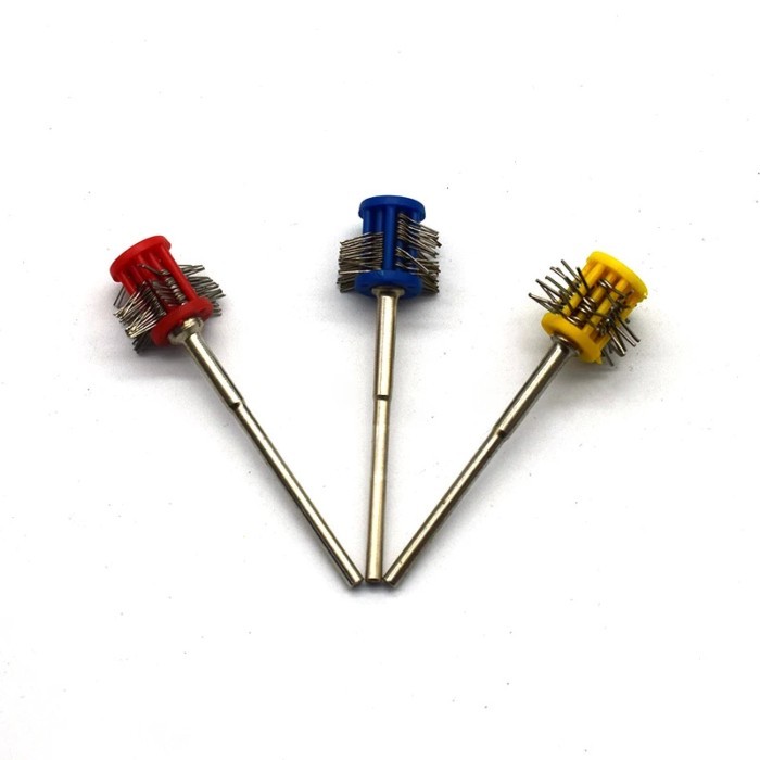 0.2/0.3/0.45/0.55MM  1PC Mounted Matt Wire Brush Wire Maximat Pro-Texturning Brushes Jewelry Tools