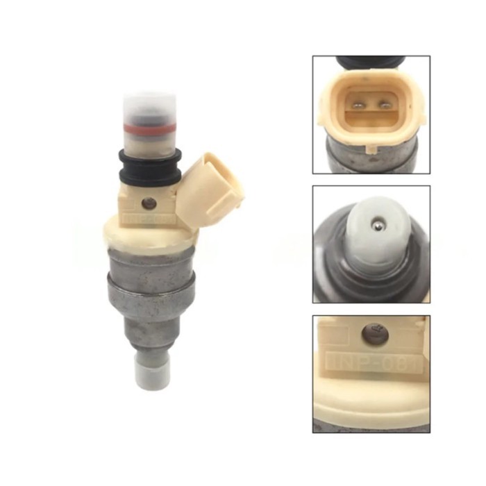 4PCS Fuel Injector INP-081 F2G8-13-250 F2GB-13-250 For Mazda B2200 2.2L 1990-1993 F2G813250 INP081