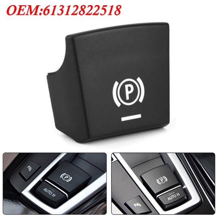 New Car Handbrake Parking Brake P Button Switch Cover For BMW 5 7 F01 F02 F07 F10 F11 F18 F30 520 5