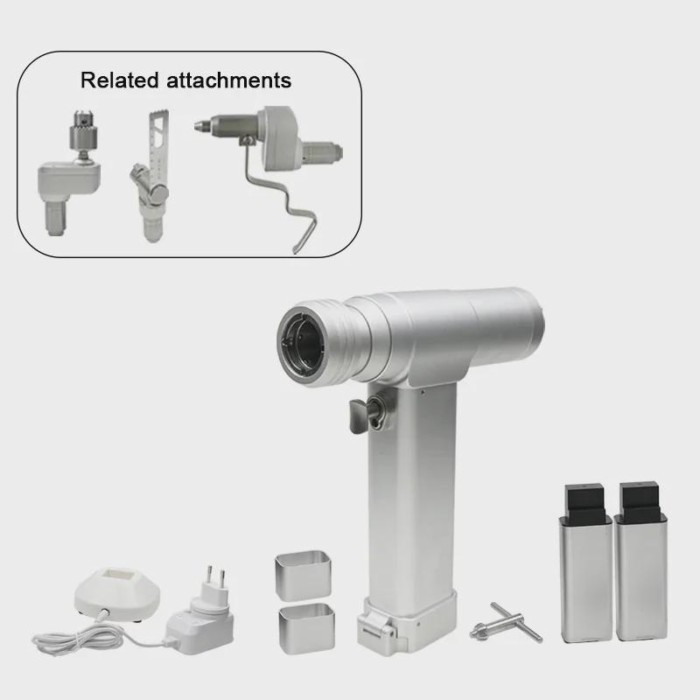 GREATLH Ortho Multifunctional Electric Drill Saw Set Trauma Drill Medical Cannulated Drill Oscillat
