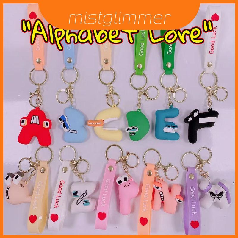 Lore Bag Alphabet Pendant Stickers พวงกุญแจของเล่น
