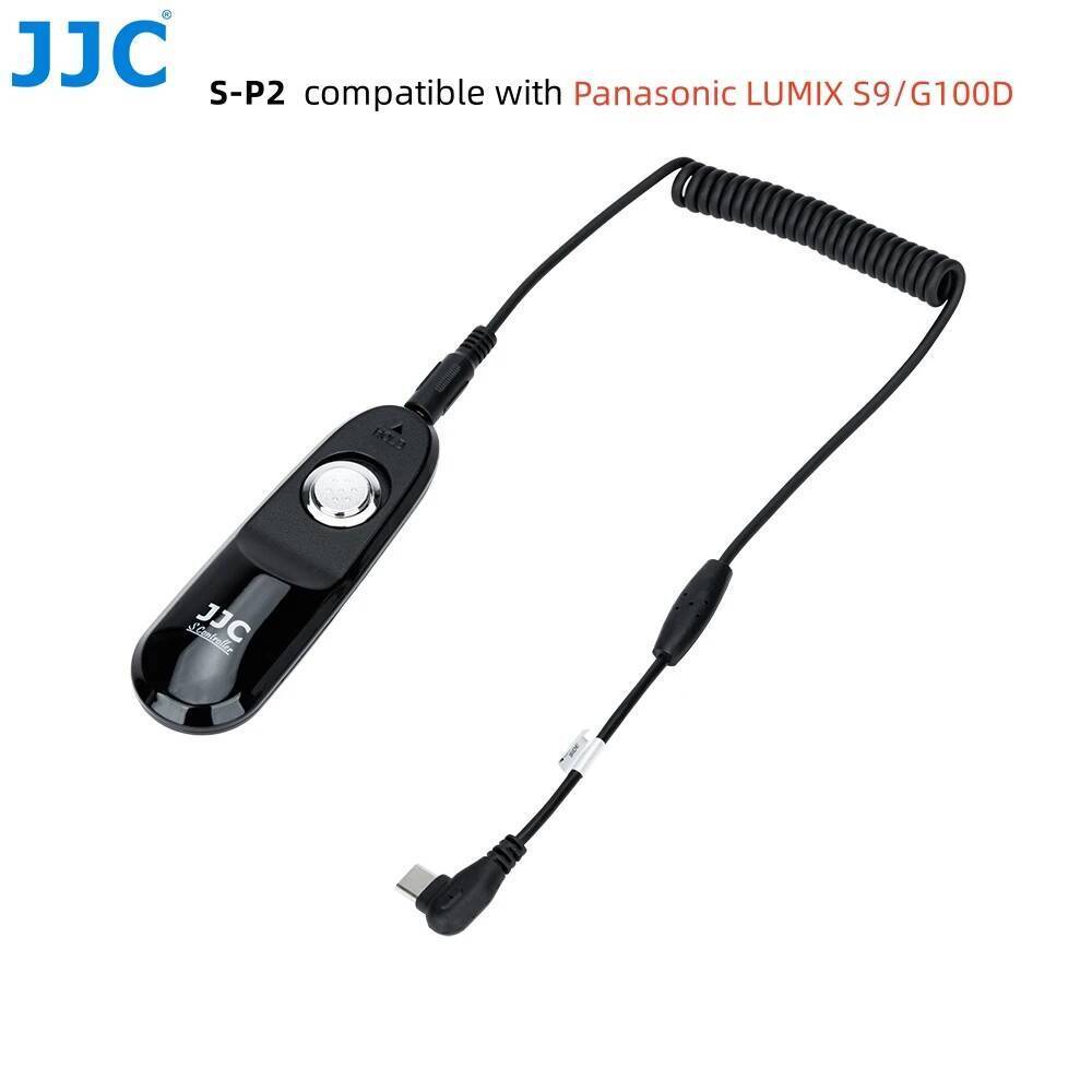 JJC กล้องรีโมทคอนโทรลชัตเตอร์สายเชื่อมต่อสายไฟสําหรับ Panasonic LUMIX S9/G100D