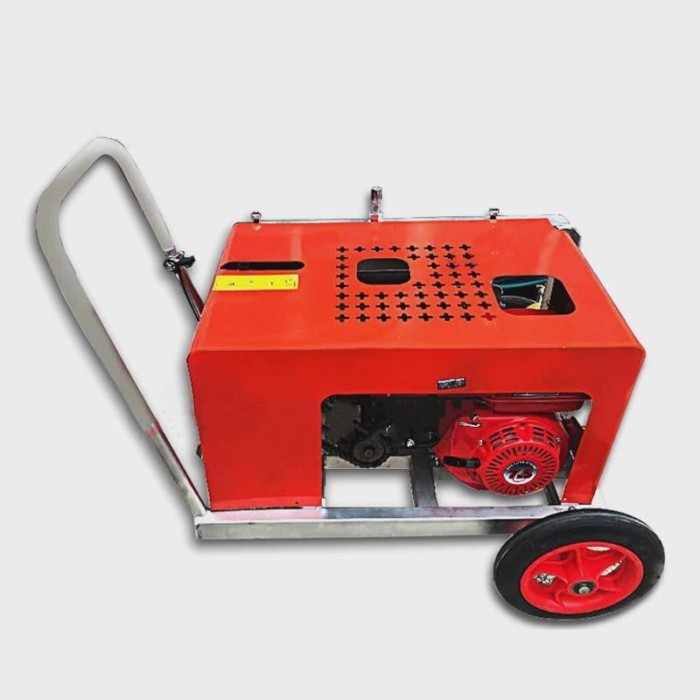 Optical cable traction machine Gasoline cable pulling machine Communication optical fiber stringing