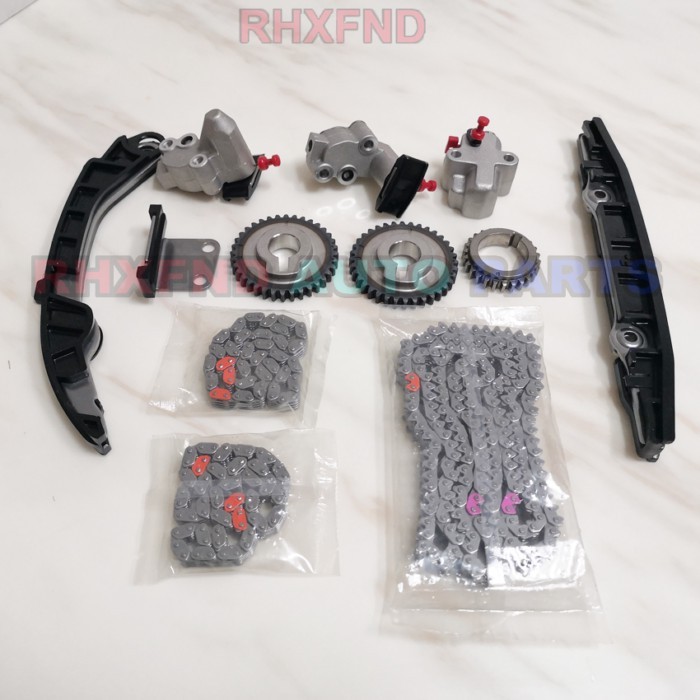 12PCS VQ25DE VQ25 Timing Chain Distribution Tensioner Kit Fit for Nissan TEANA V6 2.5L