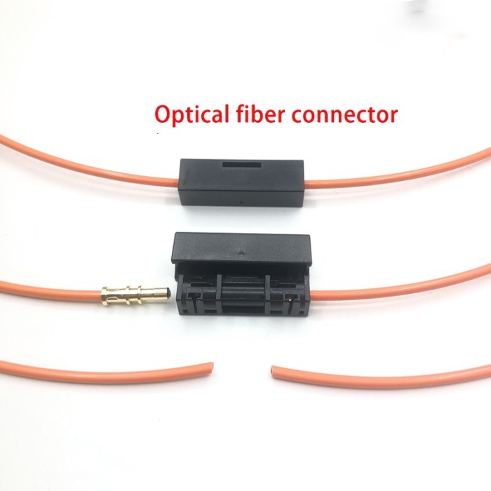 MOST automotive fiber connector Audi fiber cable pair connector BMW fiber connector docking box