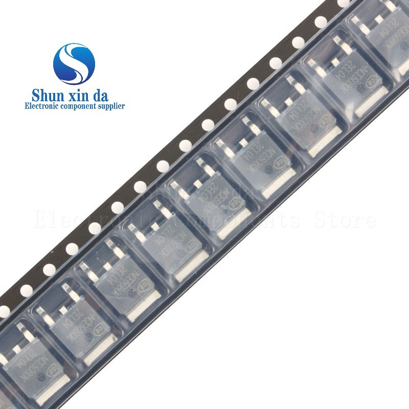 10PCS NCE6080K NCE6080 TO-252 60V 80A DAPAK N-channel MOS Field Effect Tube SMD MOSFET Field Effect ทรานซิสเตอร์ชิป