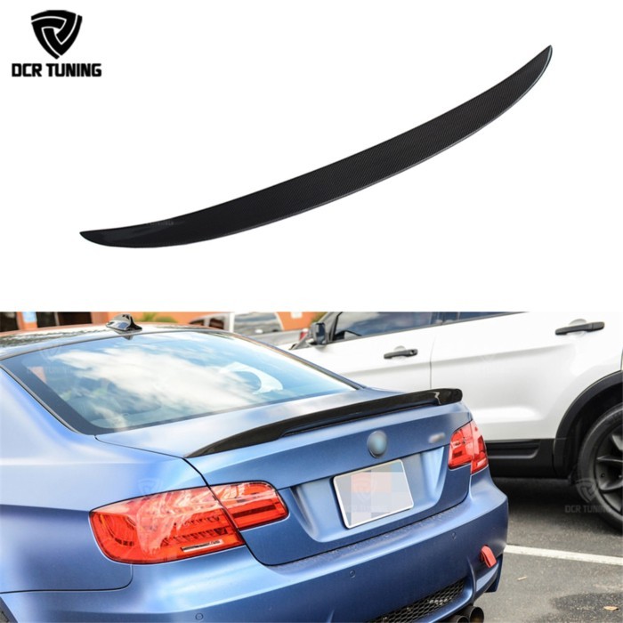 Carbon wings For BMW E92 Spoiler 3 Series 2 Door E92 M3 E92 Coupe Carbon Spoiler Performance three