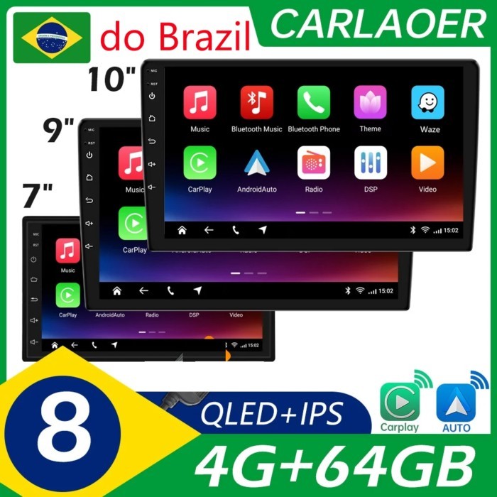 Car radio Android 12 Car Multimedia Player 2 Din 7 9 10inch Universal WiFi GPS Car Radio Carplay Fo