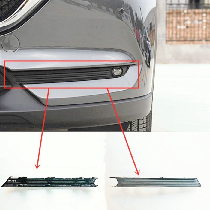 Car accessories 50-C21 high quality bumper grille  for Mazda cx5 2017-2021 KF CX8-8 2018-2021 ( wit