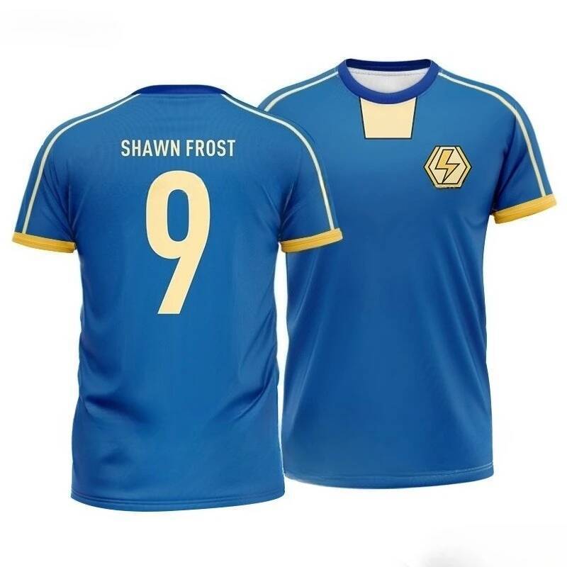 เสื้อวินเทจ Inazuma Eleven Kaio คอสเพลย์อะนิเมะเสื้อยืด 3D พิมพ์เด็กฟุตบอลชุดทีมฤดูร้อนผู้ชายผู้หญิง