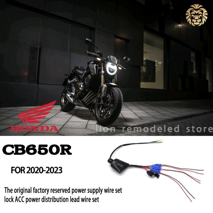 for honda cb650r cb 650 r 2019 2020 2021 2022 set di cavi di distribuzione dell'alimentazione da un