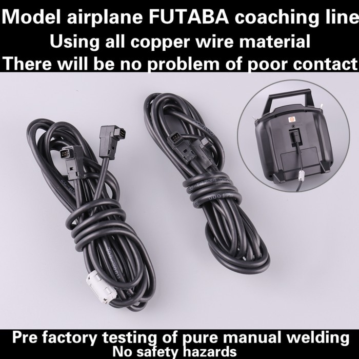 Mayatech for Futaba Trainer Cable Trainer Cord FUTM4415 - Micro to Micro T8FG/14SG/16sz/16IZ/18SZ F