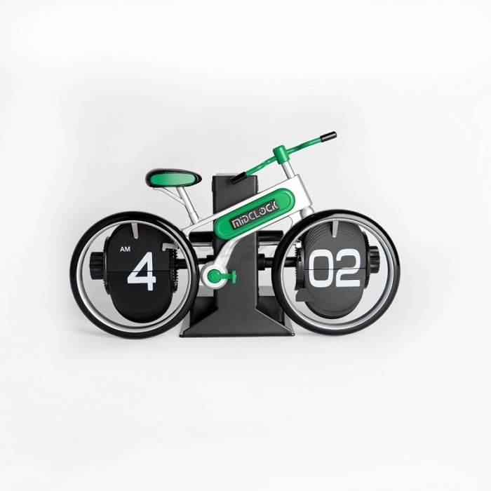 Personalized Bicycle Creative Bicycle Flip Clock Home Desktop Styling Flip Clock Fashion Decoration