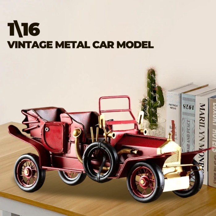Metal Classic Car Models Retro Nostalgic Decorations Home Living Room Porch Soft Decorations Bar Ca