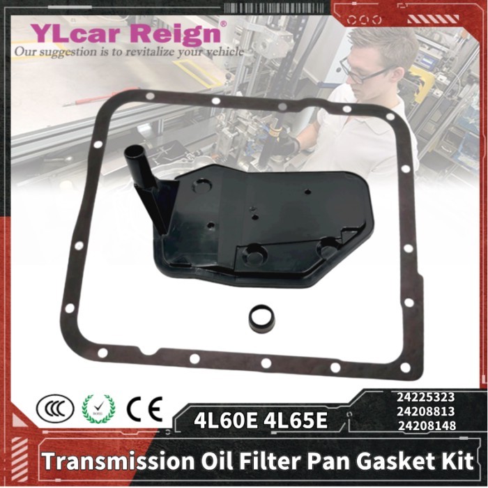 4L60 4L60E 4L65E Automatic Transmission Oil Filter Gasket Kit OE 24225323 24208813 24208148 For HUM