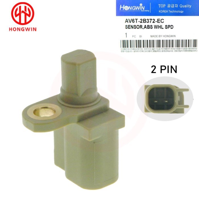 New Wheel Speed Sensor ABS Sensor AV6T2B372EC AV6T-2B372-EC AV6T2B372EB For Ford Focus MK3 C-MAX Tr